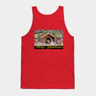 Merry Christmouse card Tank Top